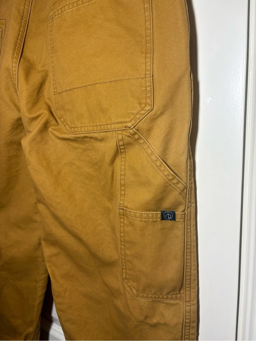 Rag & Bone Double Knee Workwear Pants Men's 33 Chino Straight Buttonfly